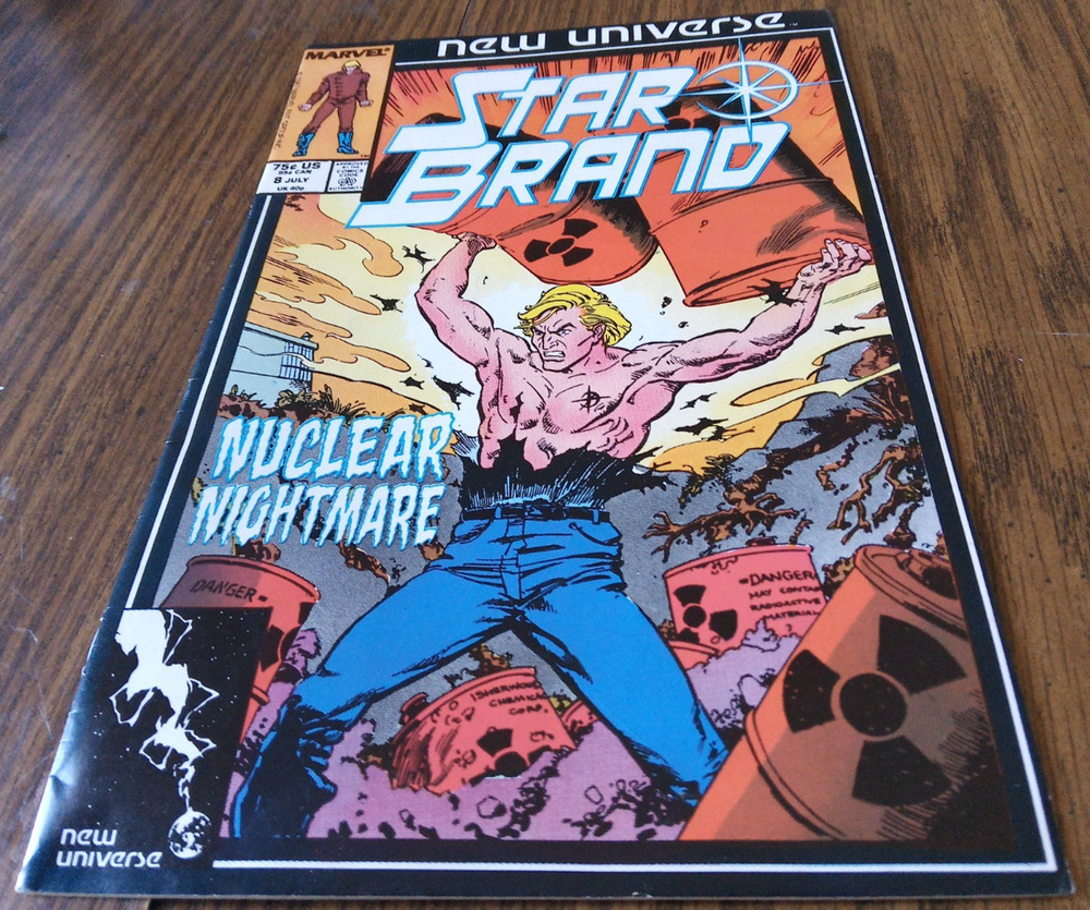 Star Brand #8 July 1987 Marvel Comics